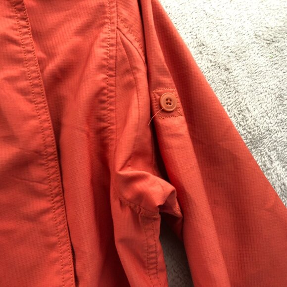 Duluth Men's Shirt Medium Long Sleeve Outdoors Orange Long Sleeve Top - Picture 12 of 16